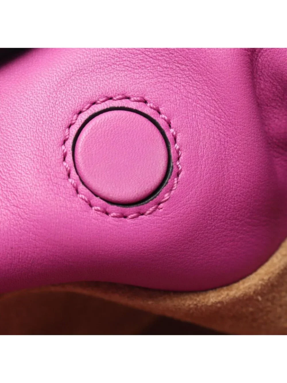 Loewe Shoulder Bag Flamenco Clutch Mini Purple Leather